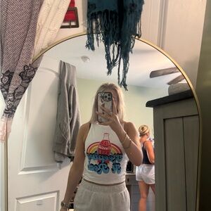 Coca Cola White Tank Top